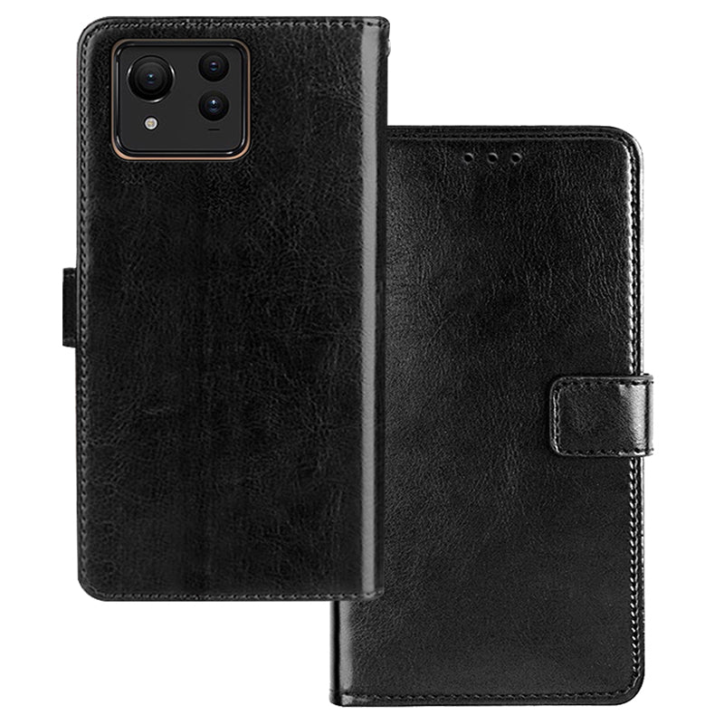 IDEWEI For Asus Zenfone 11 Ultra 5G Leather Case Photo Card Slots Crazy Horse Texture Phone Cover IDEWEI For Asus Zenfone 11 Ultra 5G Leather Case Photo Card Slots Crazy Horse Texture Phone Cover